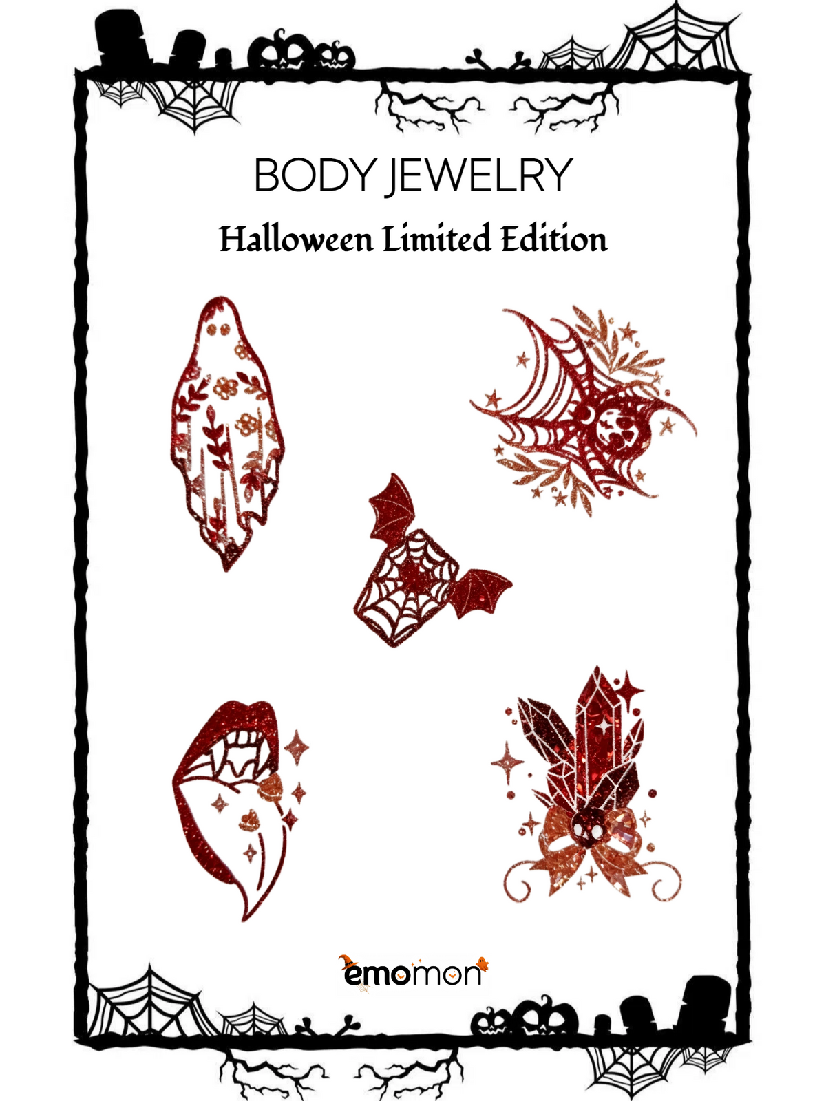 Dark Whimsy | Scented Body Jewelry - Moon Veil