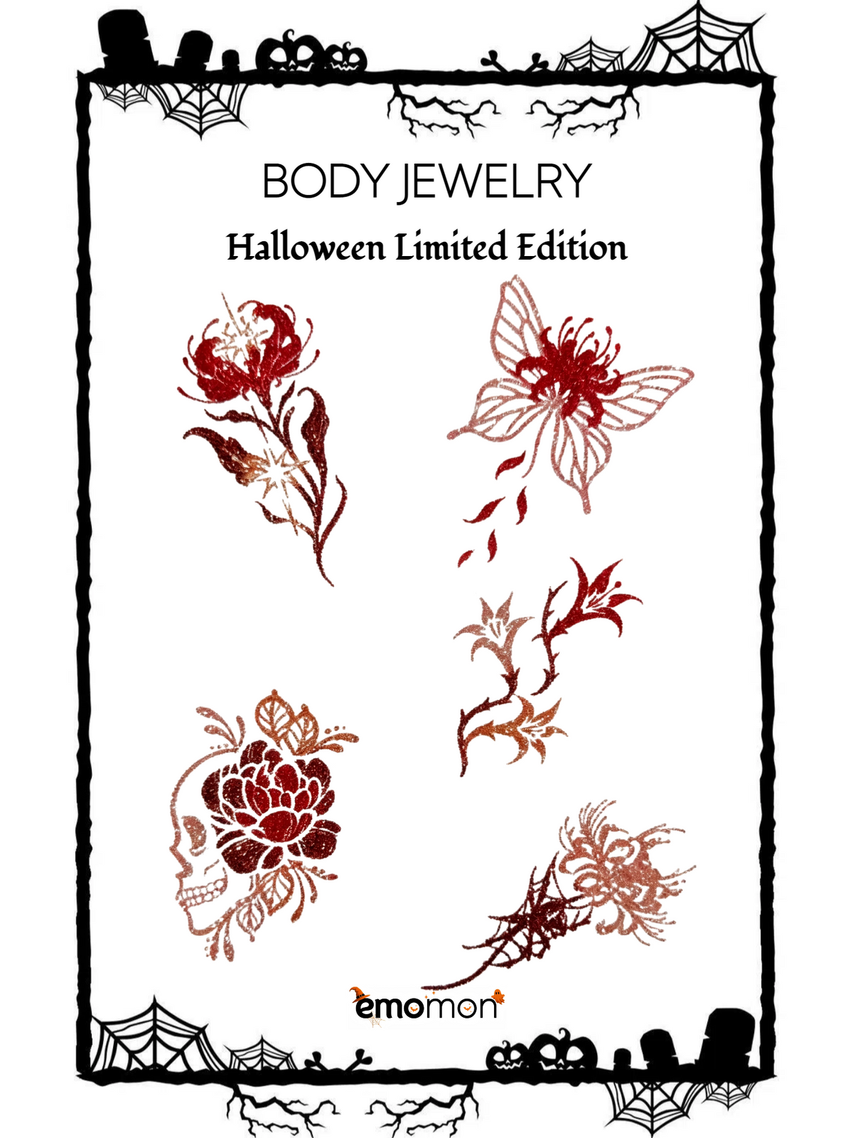 Dark Whimsy | Scented Body Jewelry - Moon Veil