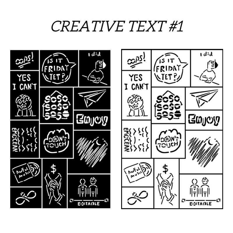 Creative Text | Visible Perfume - Midnight Noir