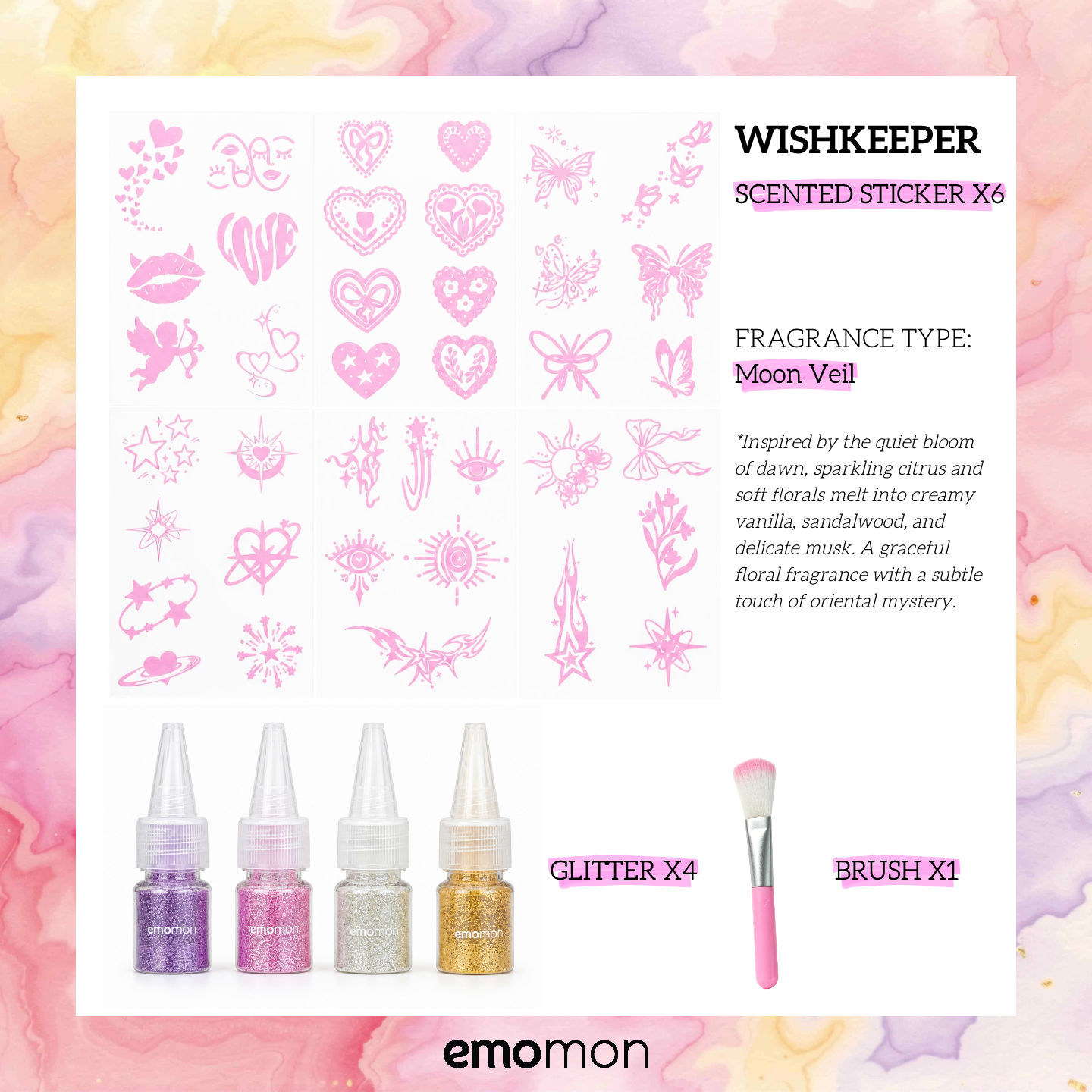 Wishkeeper | Scented Body Jewelry - Moon Veil