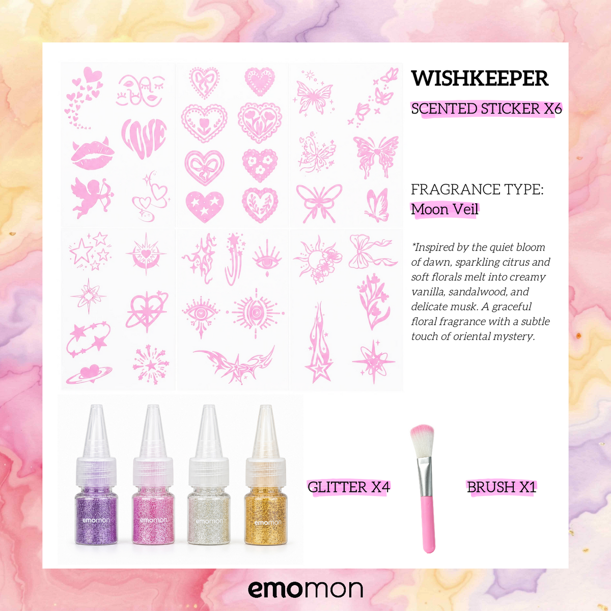 Wishkeeper | Scented Body Jewelry - Moon Veil