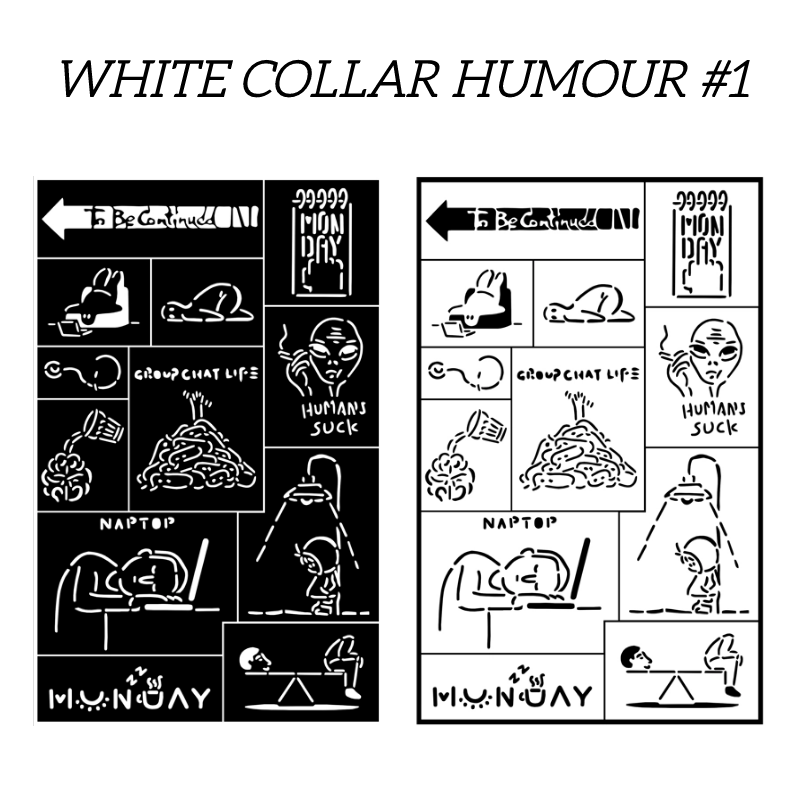 White Collar Humour | Visible Perfume - Midnight Noir
