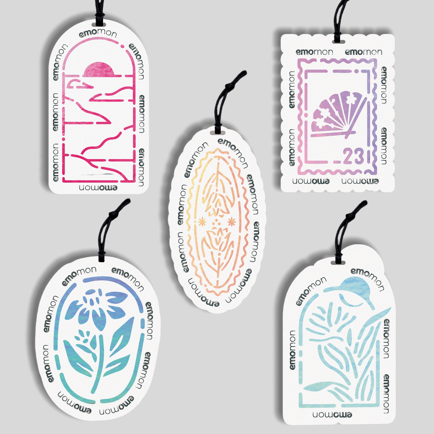 Card Air Freshener Set (5-Pack)