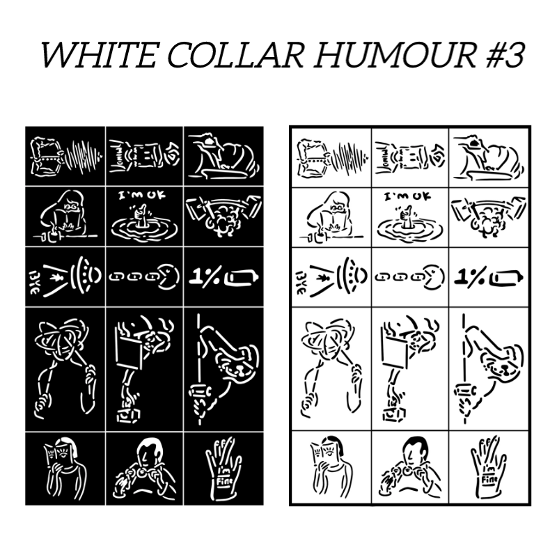 White Collar Humour | Visible Perfume - Midnight Noir
