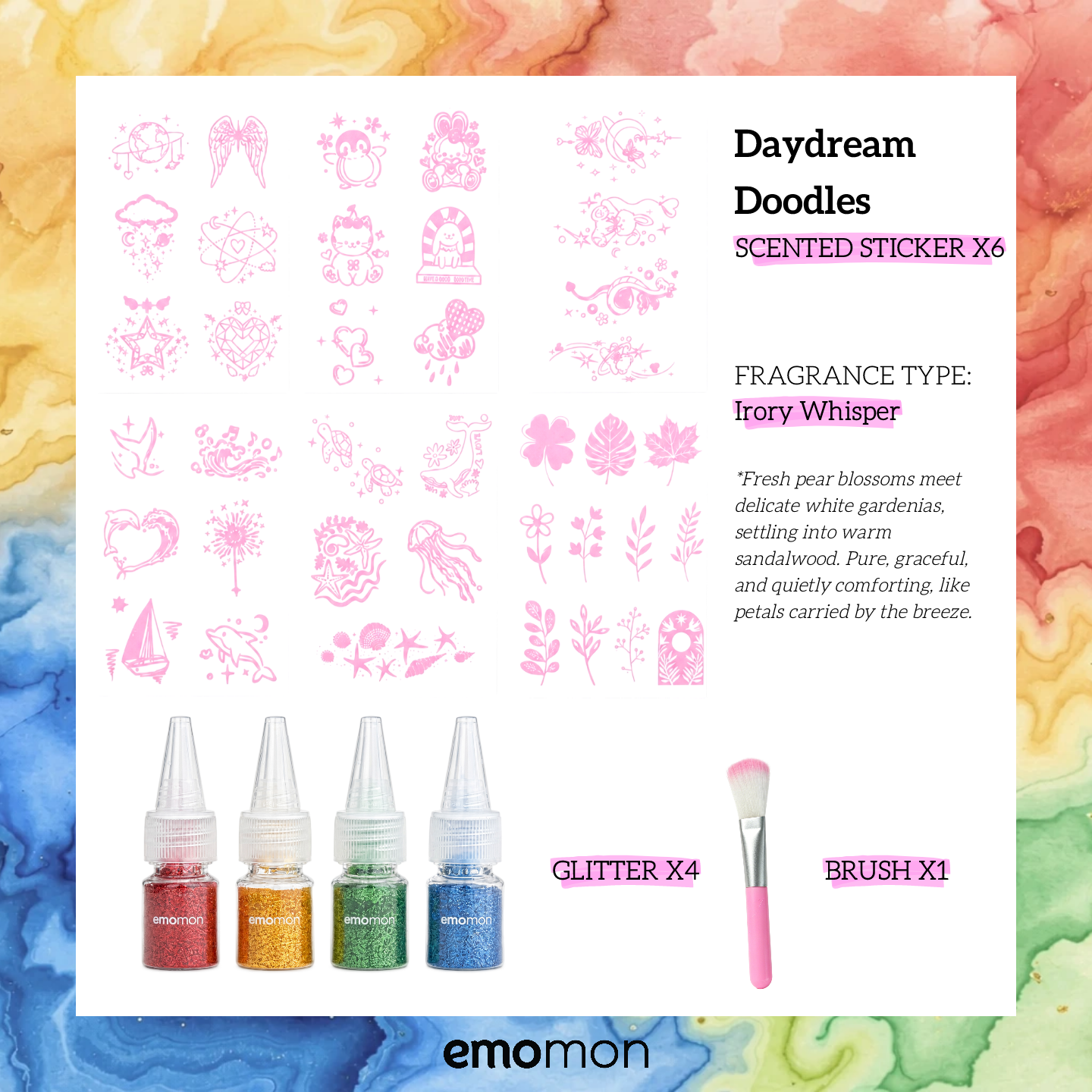 Daydream Doodles | Scented Body Jewelry - Ivory Whisper