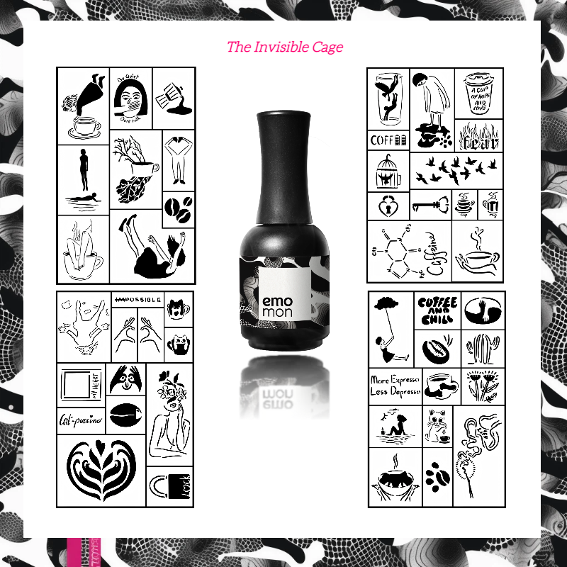 The Invisible Cage | Visible Perfume - Midnight Noir - Artist Limited Edition