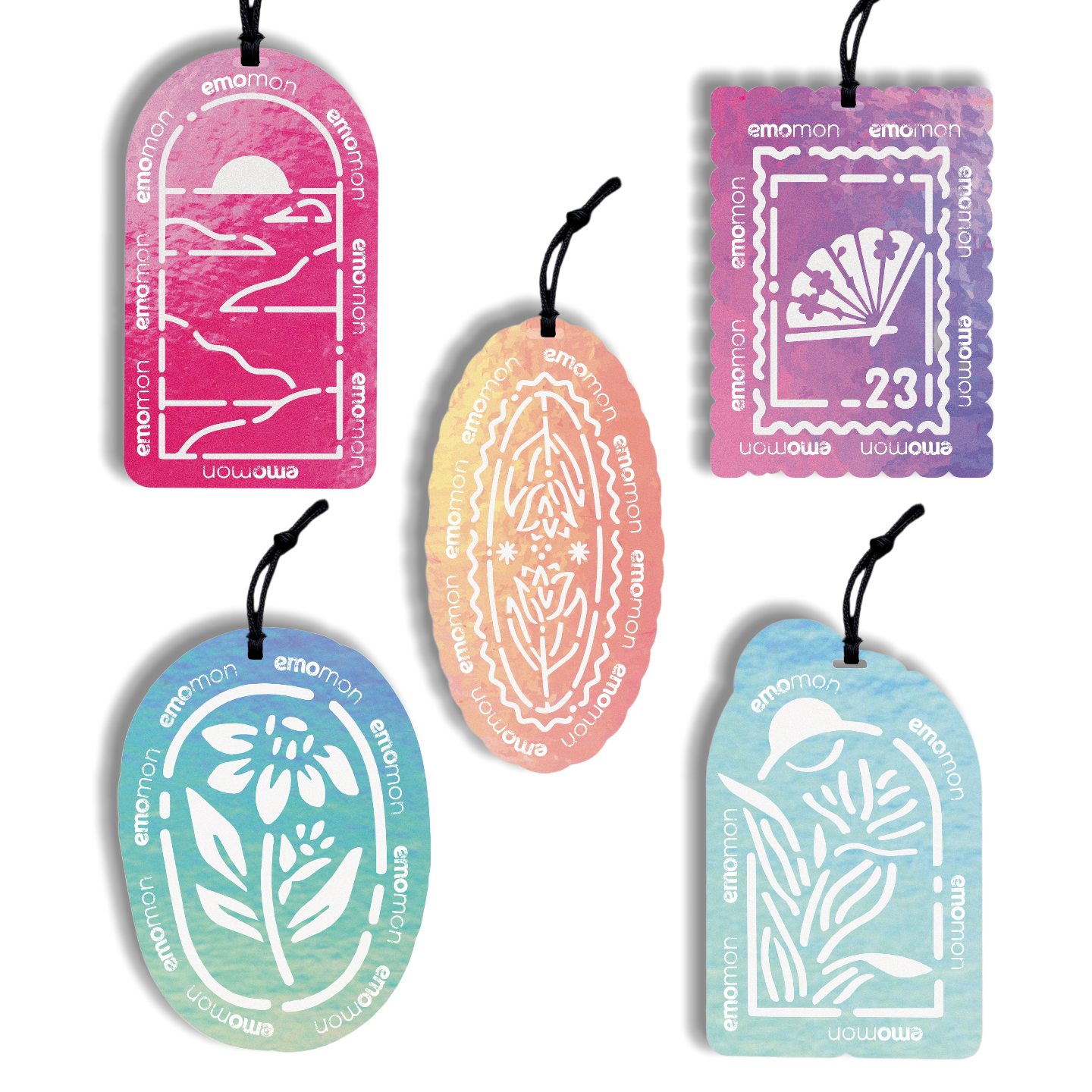 Card Air Freshener Set (5-Pack)